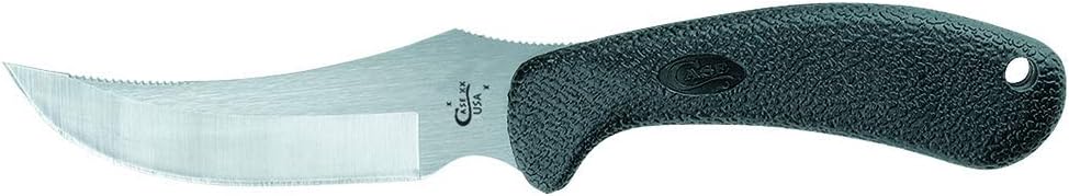 Case WR XX Pocket Knife Ridgeback Hunter Black Zytel Handle W/Nylon Sheath Item #362 - (Ridgeback Hunter)