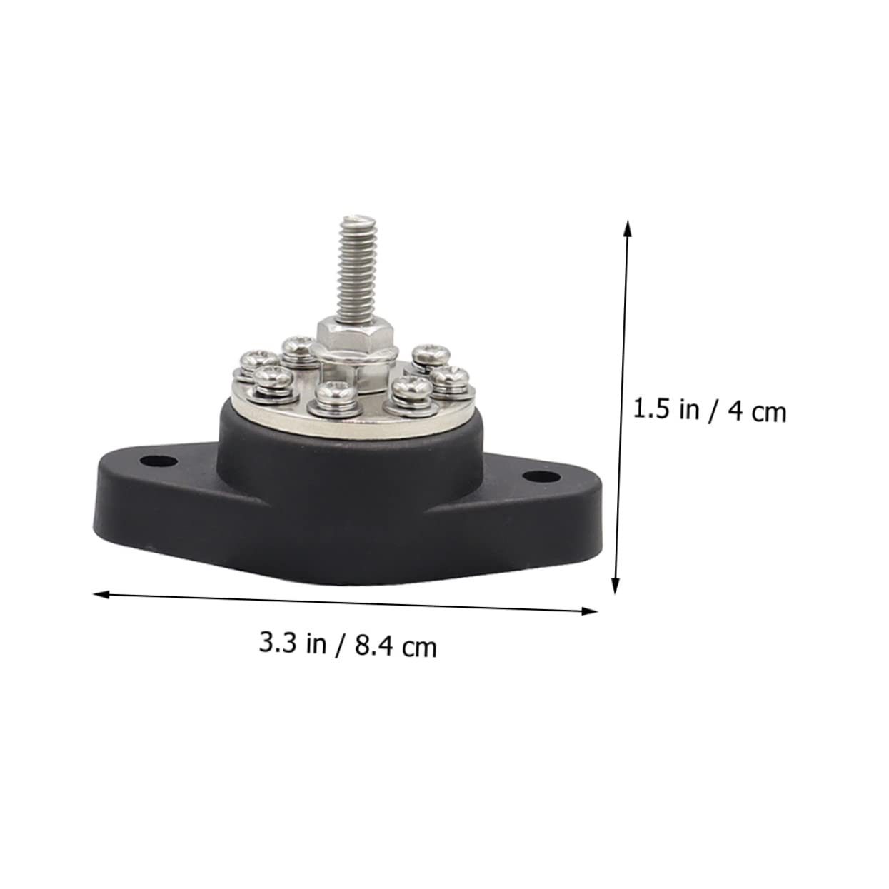 HOMSFOU 2sets Distribuzione Batteria Inossidabile Per Auto Bus Facile Installare Resistente e Camper