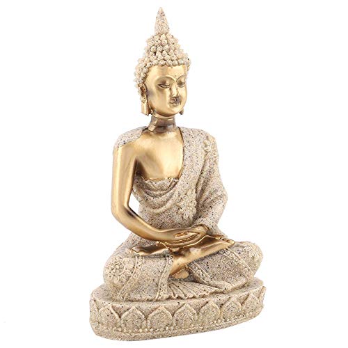Estatua Decorativa Buda de Mesa 3.1 pulgadas Dorado miniatura 3