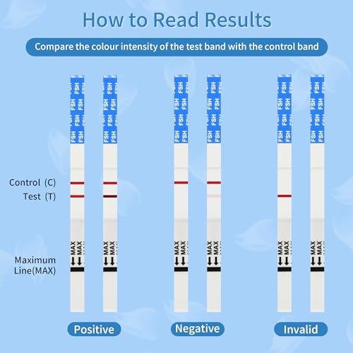 Image of Menopause Test Strips at Home, FSH Menopause Stage Indicator Perimenopause Test with 6pcs Urine Cups, Help Understand Your Ovarian Reserve, Determine Your Fertility and Menopause Levels, 6 Pack