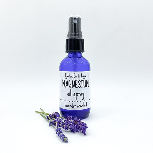 Magnesium Oil Spray - Lavender Scented - 2 oz - Extra Strength - All Natural - Made with Dead Sea Salt