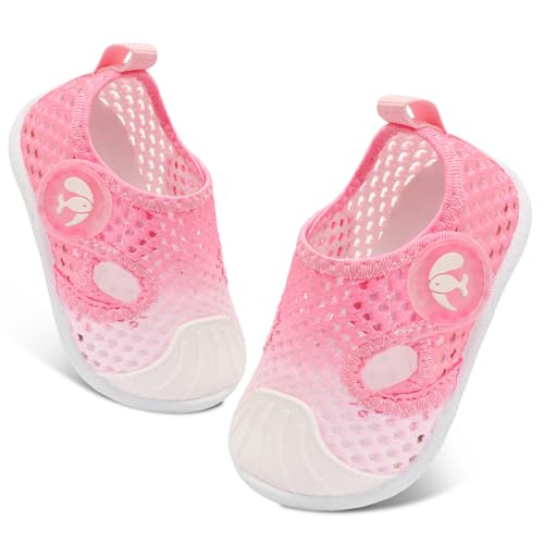 Image of FEETCITY Toddler Boys Girls Water Shoes Barefoot Baby Aqua Socks Quick-Dry Beach Swim Pool Shoes