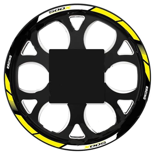 Accessoires moto réfléchissants pour Honda CB 500X bande de jante jaune étanche roadtrip