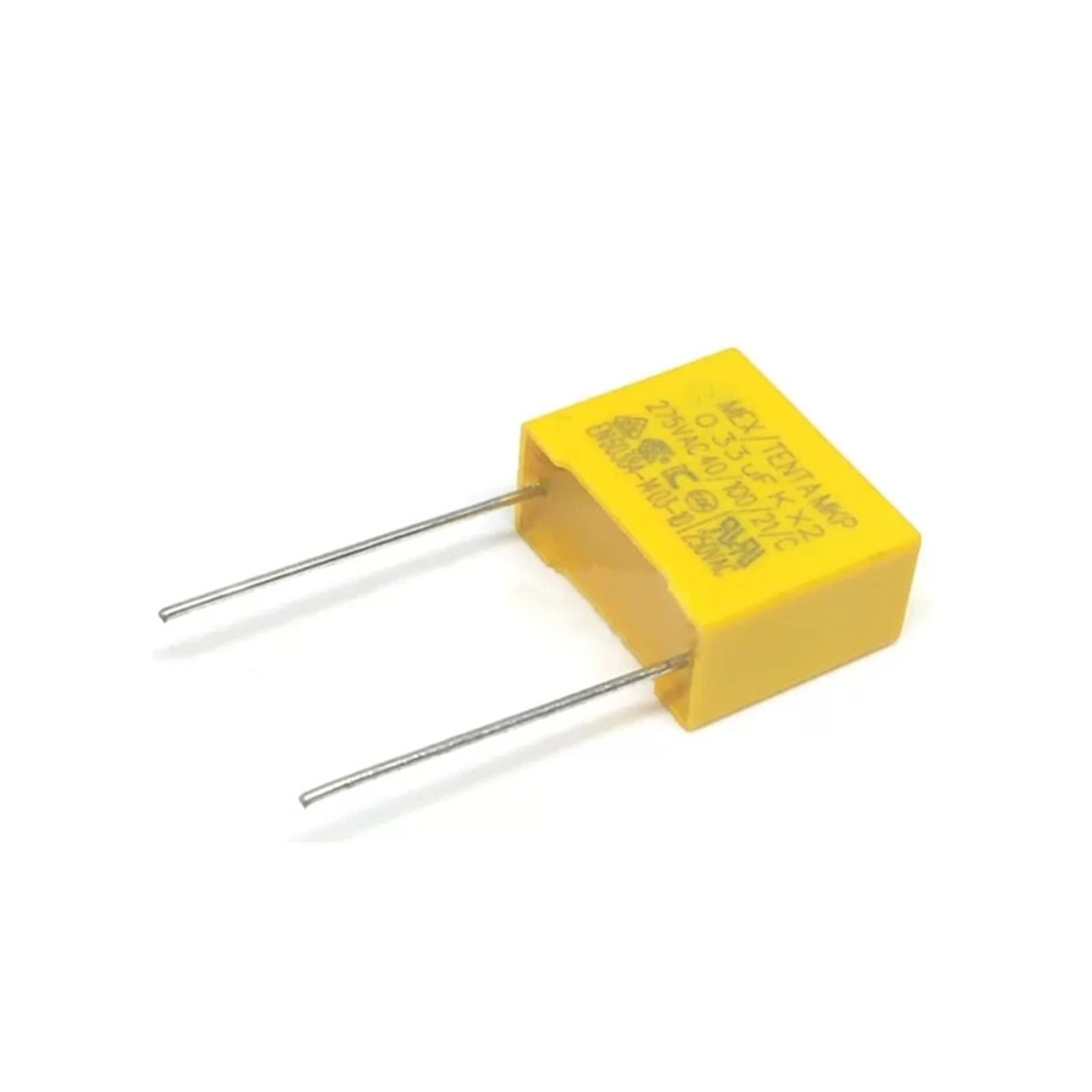ICXLPMC 10pcs 330nF capacitor X2 capacitor 275VAC Pitch 275V 15mm Polypropylene film 334K 334 0.33uF capacitors