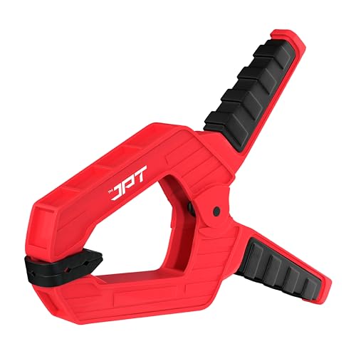 Image of JPT Ultra Heavy Duty 6.5 inch Wood Spring Clamp - 150N Strong Grip with Bold Steel Spring | 2.5 inch Clamping Capacity | High-Strength ABS for Carpentry, DIY & Workshop Use