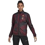 adidas GERMANY 2022 ANTHEM JACKET WOMEN (BLACK/WHITE,SMALL)