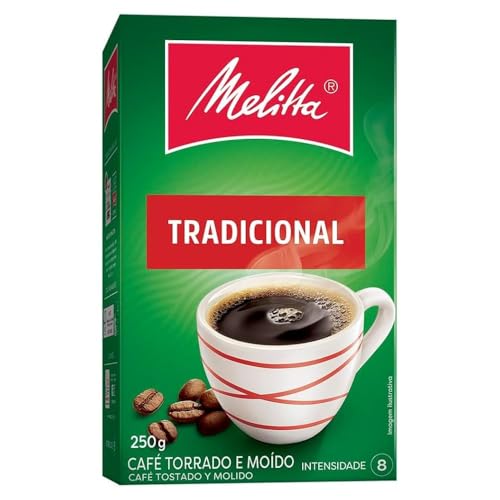 Café Melitta 250gr Tradicional - Origen de Brasil - Molido - Café do Brasil