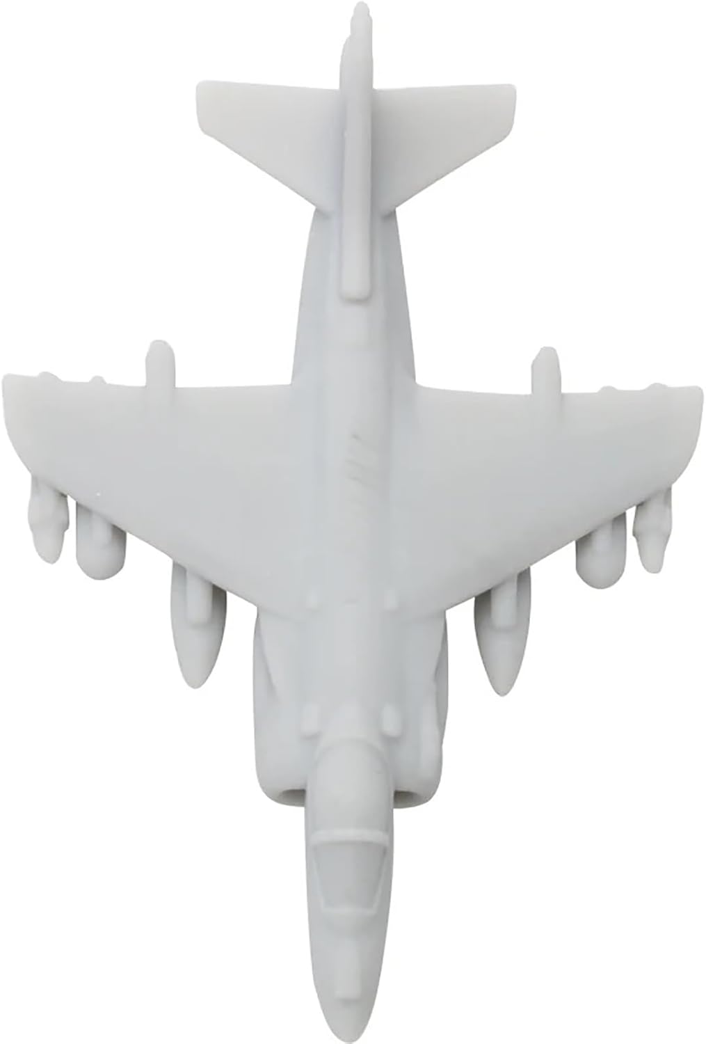 10PCS DIY Resin Model AV-8b Harrier Battle-Plane 1/2000-1/350 Scale Uncolored Miniature Airplane DIY Military Model(1/350(40mm))