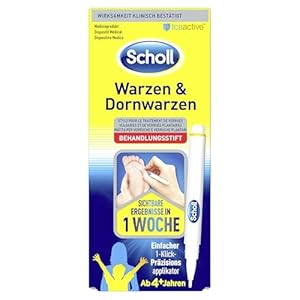 Scholl Behandlungsstift für Warzen und Dornwarzen, 2g