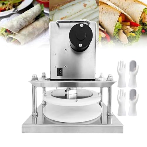 UMJIGF Pizza Dough Press Machine, 8.6
