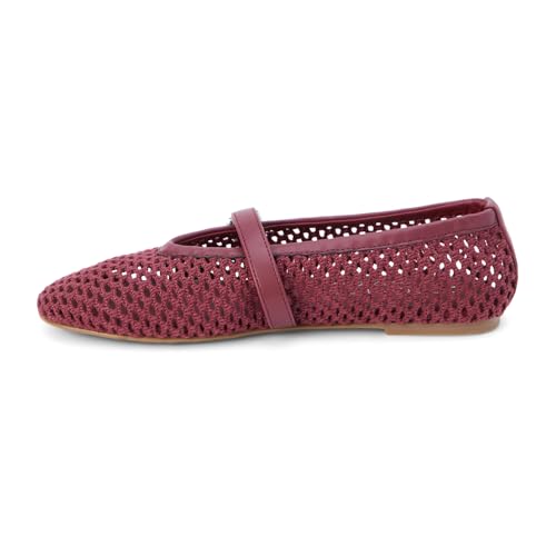 Coconuts by Matisse Women's Nolita Fishnet Mary Jane Ballet Flat3