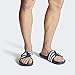 Adidas Unisex Adissage Slides Sandal, Dark Blue/White/Dark Blue, 11 Women/10 Men