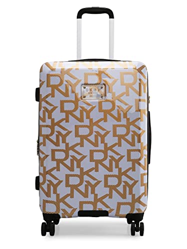Image of DKNY Deco Signature Range Gold Color 24 inch Medium Trolley