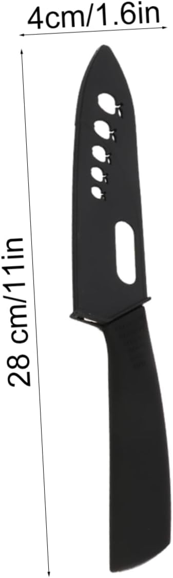 Cabilock 1set Non- Handle Ceramic Knife Kitchen Cutlery with Fruit Peeler Lightweight and Easy to Grip for Home and Restaurant Use Ceramic Blades
