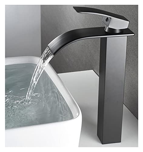 Mitigeur lavabo cascade gris clair pour un écoulement fluide et régulé - 3