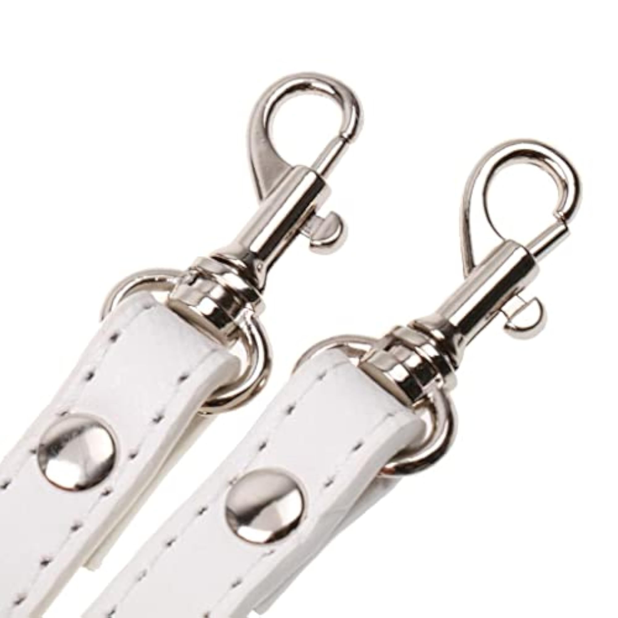 4xDetachable Replacement Women Bag Strap Belt, White