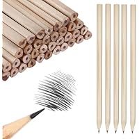 LEKEFETO 200 Lápices de Papel HB de Madera, 17,7 cm x 0,7 cm,