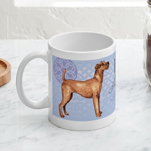 Taza de cerámica CafePress Irish Terrier 325 ml miniatura 5