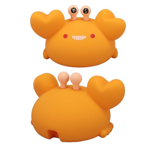 Lámpara de mesa infantil Omabeta cangrejo suave LED miniatura 6