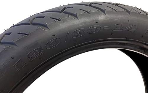 MMG Tire 120/80-14 Tubeless Front/Rear Motorcycle Scooter Moped (P108)