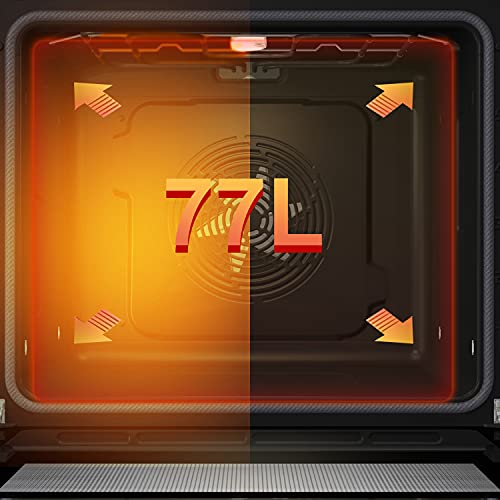 Hisense-BSA65211CX-Horno-Multifuncion-con-Vapor-y-Funcion-Freidora-de-Aire-sin-Aceite-Capacidad-77L-Coccion-Simultanea-5-Niveles-ventilador-XXL-Pizza-mode-300-Puertas-removibles-Inox