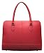 Produktbild Su.B Laptoptasche 13 Zoll und 14 Zoll für Damen, Umhängetasche aus Leder mit Schulterriemen und Kofferband, Made in Italy - Weinrot