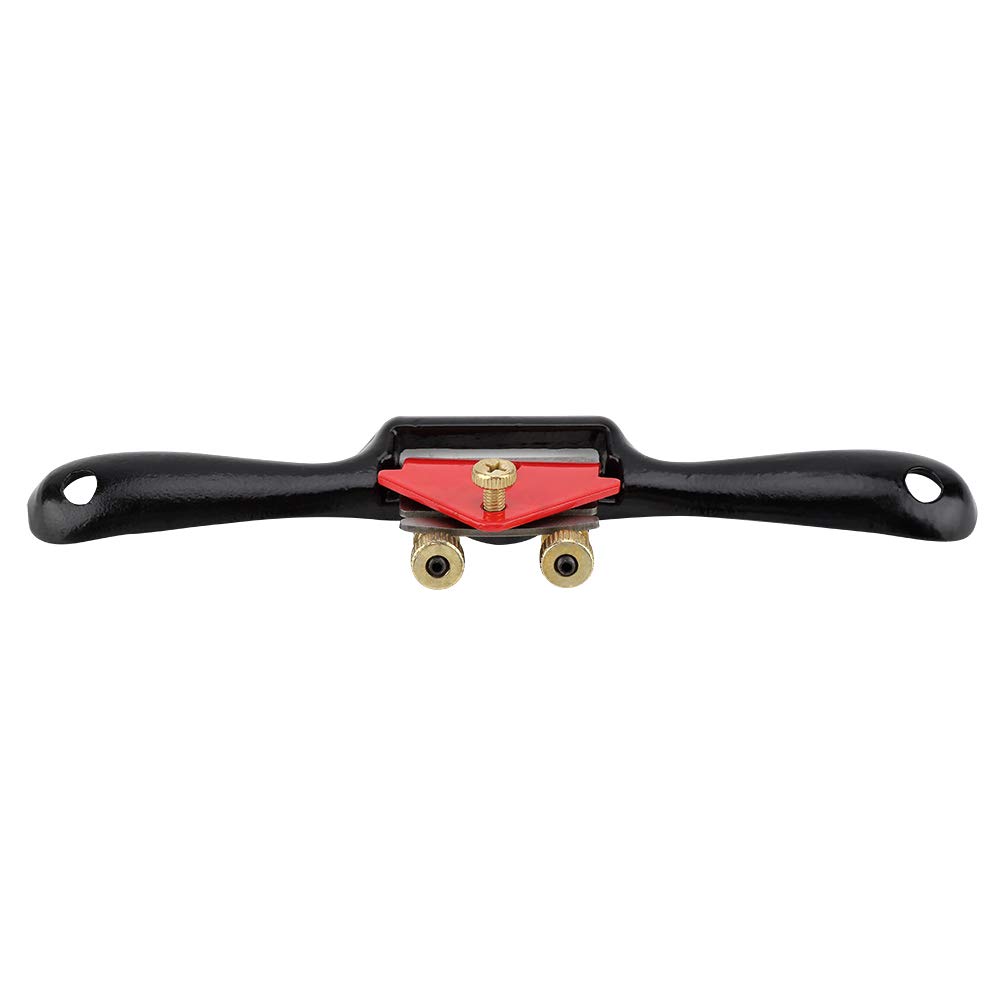 9 "/ 215 mm Cepilladora de Bordes de Mano Ajustable Spoke Shave Herramienta de Mano para carpintería Manual cepillar Recortar Herramientas de desbarbado de Madera