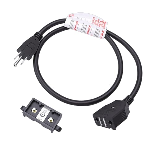 Cordón de alimentación magnético para freidora, reemplazo directo para freidoras eléctricas de 8L y 10L con conexión magnética segura (con accesorios) miniatura 4