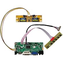 DVI VGA Audio Controlller Kit for 15" 1024x768 2Pin 4CCFL Backlight 20Pin LVDS LCD Screen LTM150XH LTA150B850F LQ150X1LW71N LQ150X1LW73