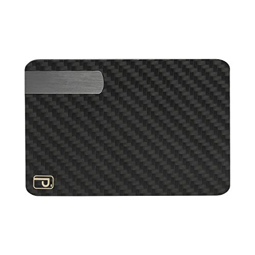 PITAKA Magwallet,Minimalist Slim Carbon Fiber Modular Card Holder RFID Blocking Wallet-Matte Finish/Twill