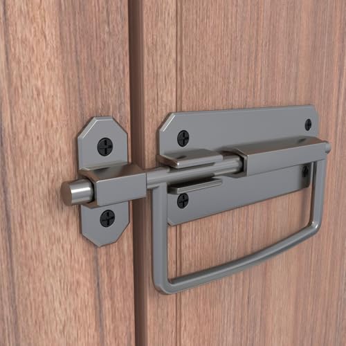 Image of Boniry Door Lock /Latch- Premium Door Locks for Main Door - High Security Main Door Latch for Home and Office - Durable and Reliable Door Latch for Enhanced Safety (Satin Black)
