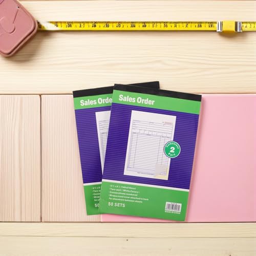 Libro de recibos A5 autocopiativo formulario de pedidos x2 5