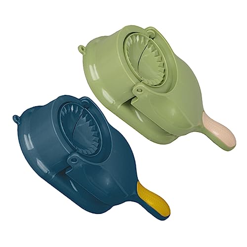 PRETYZOOM Dumpling Skin Cutters 2 Pack Dumpling Mold Manual Save Time Effort for Shapes