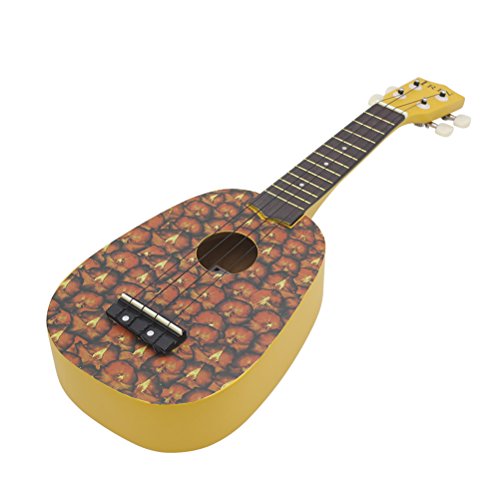 GESUND Ukulélé de 21 pouces avec 4 cordes pour enfants et étudiants adultes - Les Beatles, Paul McCartney, John Lennon, RIngo Starr, George Harrison GESUND Ukulélé de 21 pouces avec 4 cordes pour enfants et étudiants adultes – Image 7