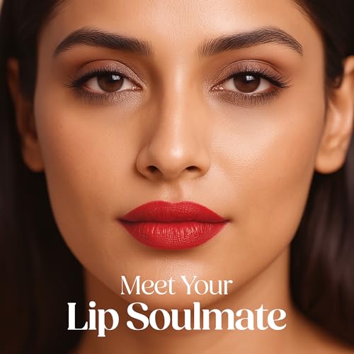 Image of Hilary Rhoda Matte Love Non Transfer Liquid Lipstick | Lightweight & Matte Finish | Waterproof Lipstick for Women | Long Lasting & Non-Drying Lipstick | 5ml (Rustic Brown - Shade 26, 5ml)