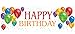 Produktbild Creative Converting Party Banner, 20" x 60", Multicolored