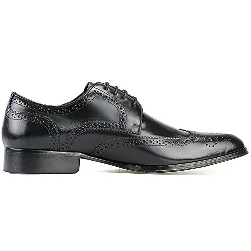 Sapato Social Neway em Couro Masculino Preto