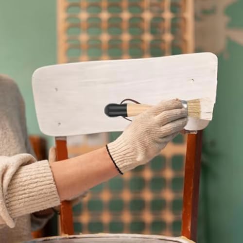 Pinceles de tiza sin pérdida de cerdas para pintar muebles de madera 6