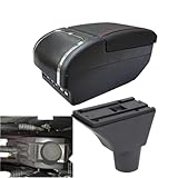 Armster Armlehnenbox Für Meriva Auto-Armlehnen-Aufbewahrungsbox Innenraum Spezielles Nachrüstteil Autozubehör Armlehnen Mittelarmlehne(Style E2)
