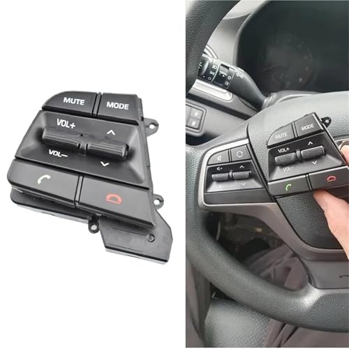 Bouton de volant gauche commande volume Hyundai Solaris 1.6L 2017-2022 switch - 3