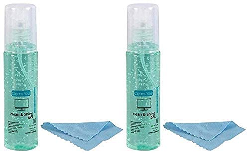 NYRA Screen Cleaner and Camera Lens Cleaning Kit with Microfiber Cloth | Cleaning Spray for Laptop, TV & Flat Screen, Display, Mobile Phone Screen & Computer (2) (B0CGR556PS) Amazon Price History, Amazon Price Tracker