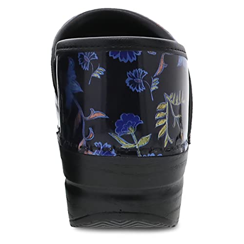 Dansko Women's Professional Blue Garden Patent Clogs 7.5-8 M Us #TOP5