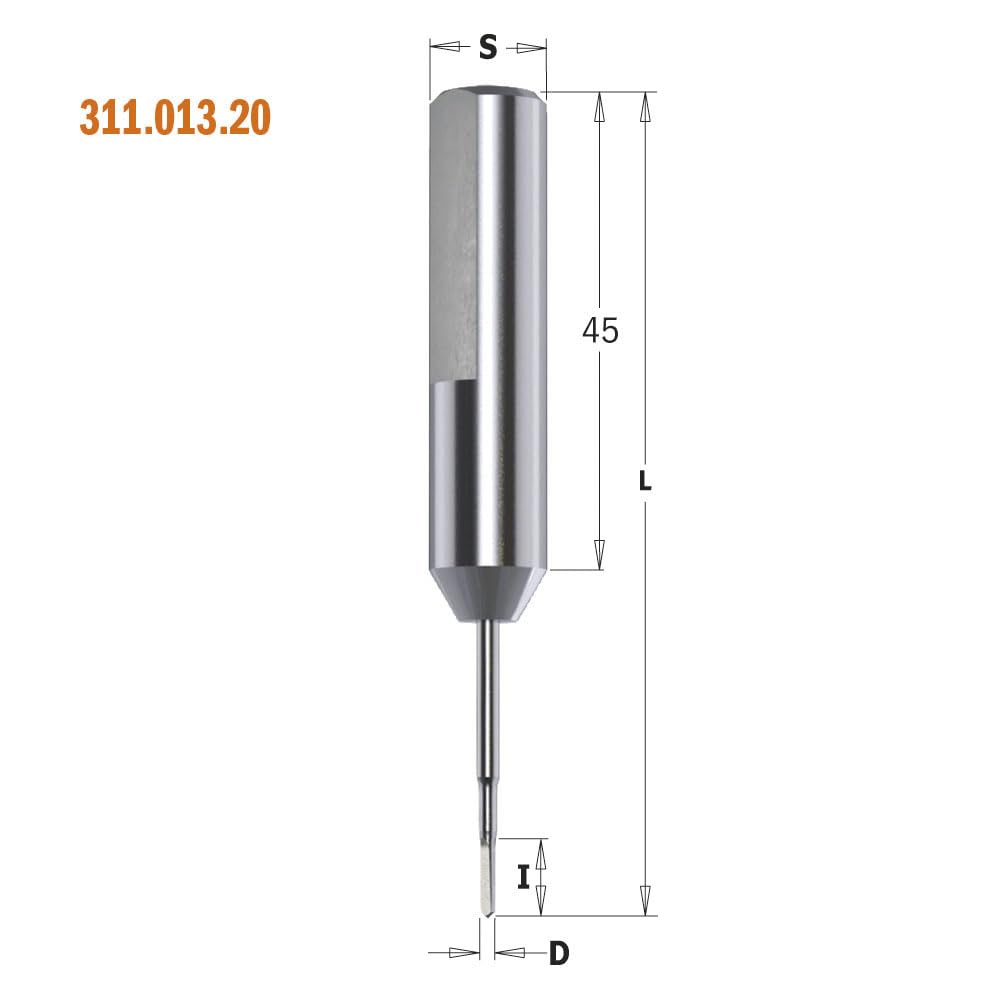CMT 311.100.22 - Broca ciega para taladradora HWM S=10X27 D=10X35X70 LX
