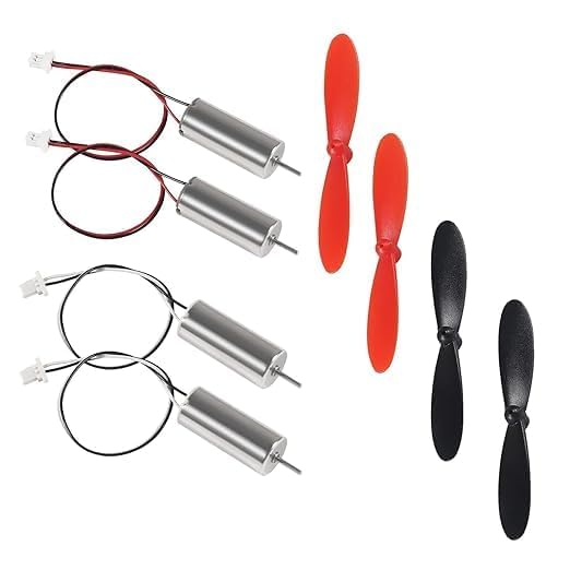 Image of SP Electron (Pack of 4) Magnetic Micro Coreless Motor 8520 (85 * 20) for Micro Quadcopters - 2xCW and 2xCCW