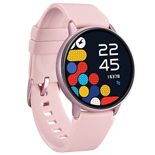Image of Fastrack Reflex Play|1.3 inch AMOLED Display Smart Watch with AOD|Premium Metallic Body|Animated Watchfaces|in-Built Games|BP & Sleep Monitor|24x7 HRM|SpO2|Multiple Sports Modes|Upto 7 Day Battery|IP68