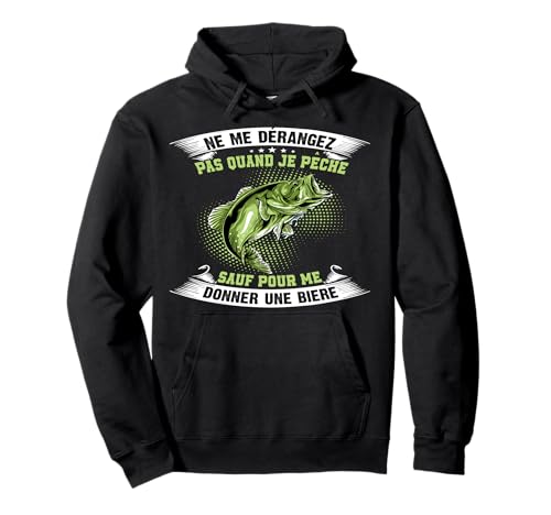Pêche en mer Cadeau pour pêcheur en surfcasting Sweat à Capuche