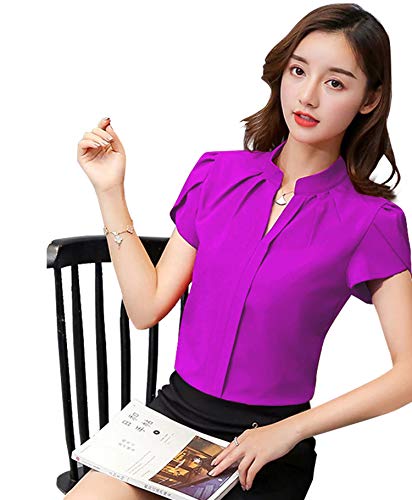 Image of Alaine Women Blouse Office Lady Shirt Women Tops