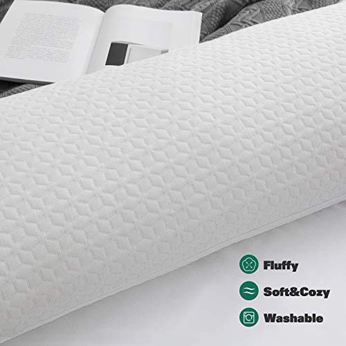 Yalamila Full Body Pillow Set for Adults, Soft Long Bed Pillow, Body