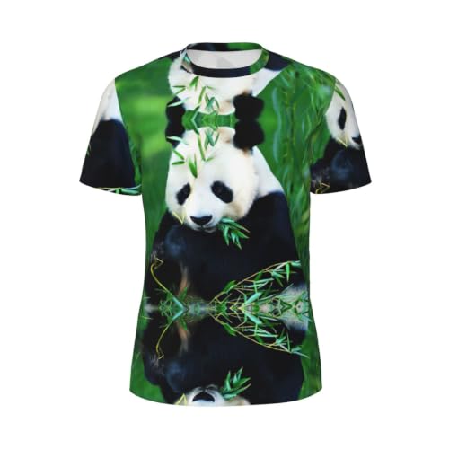 T-shirt entraînement course à pied Panda maille évacuation humidité
