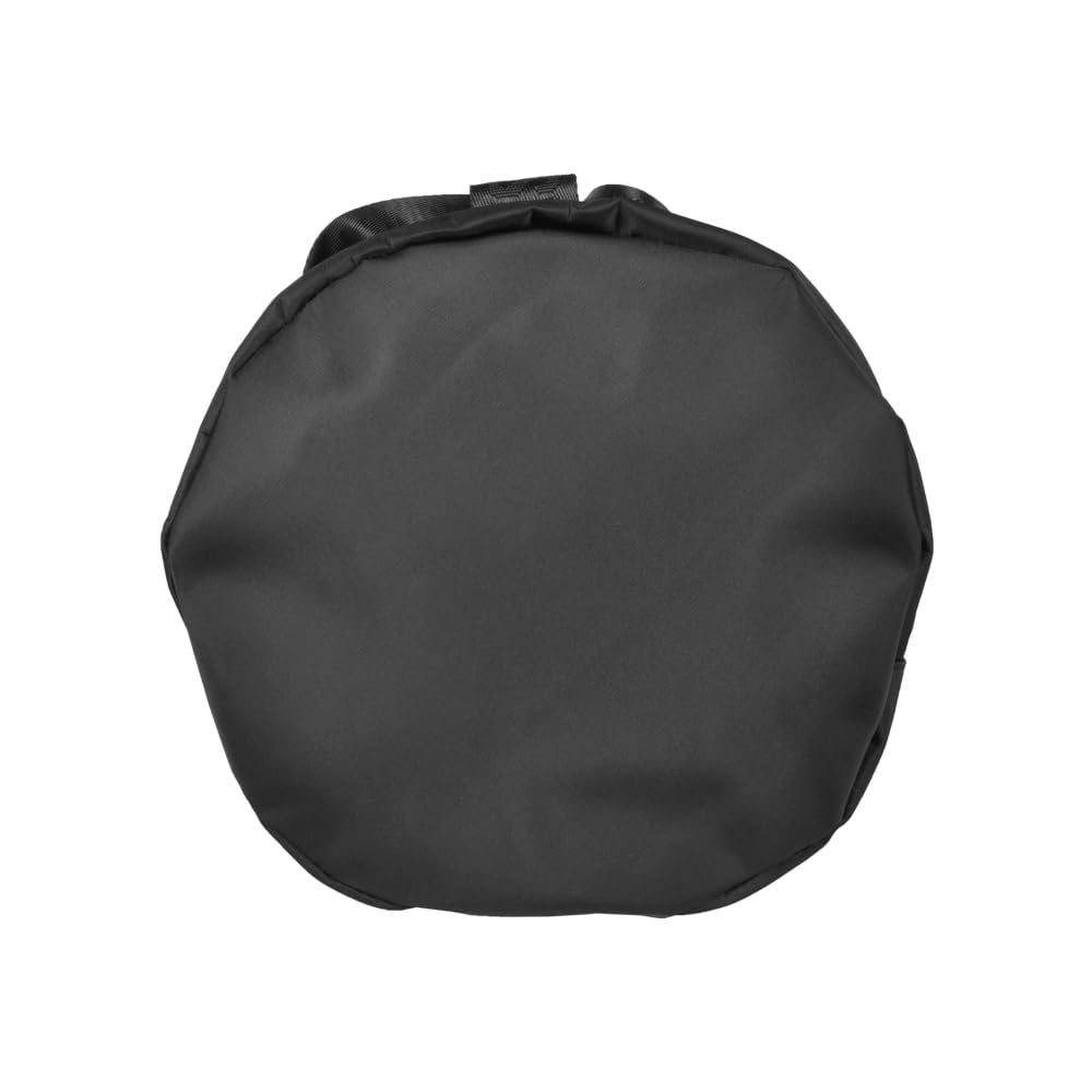 Bolsa de 54 x 25 x 25 cm con Bordado 3D e impresión Pattern 133418 Juventus, Negro, Bolsa con Varios Bolsillos y Llavero